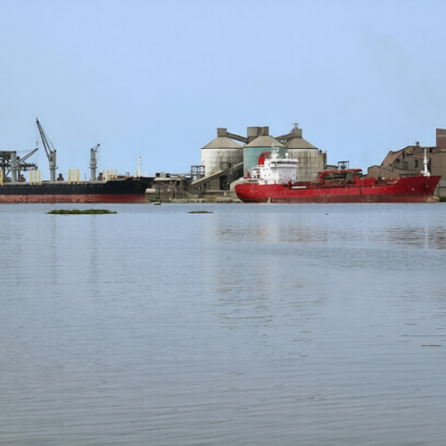 Douala Port and Kribi Deep Seaport shipping routes
