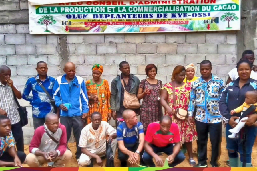Cacao of Excellence award announcement for Cameroon
