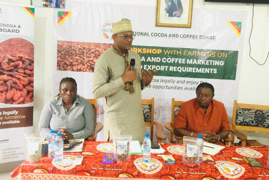 NCCB export sensitization session for cocoa and coffee farmers